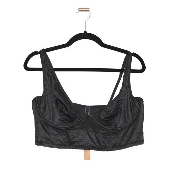 SKIMS Glissenette Corset Top in Onyx Size 2X NWT - Picture 5 of 9